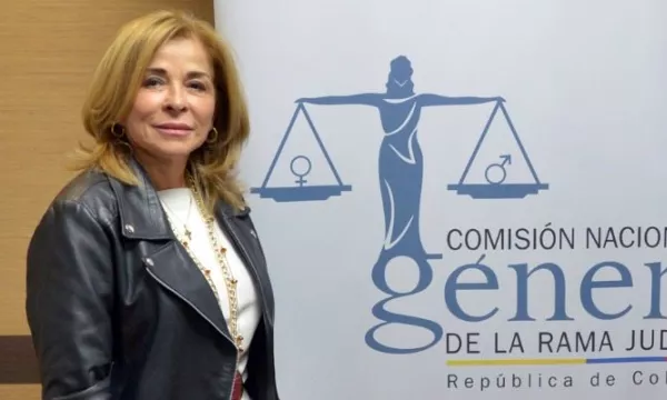 Gloria Stella López, presidenta de la Comisión de Género de la Rama Judicial 