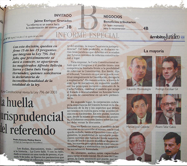 Periódico Ámbito Jurídico