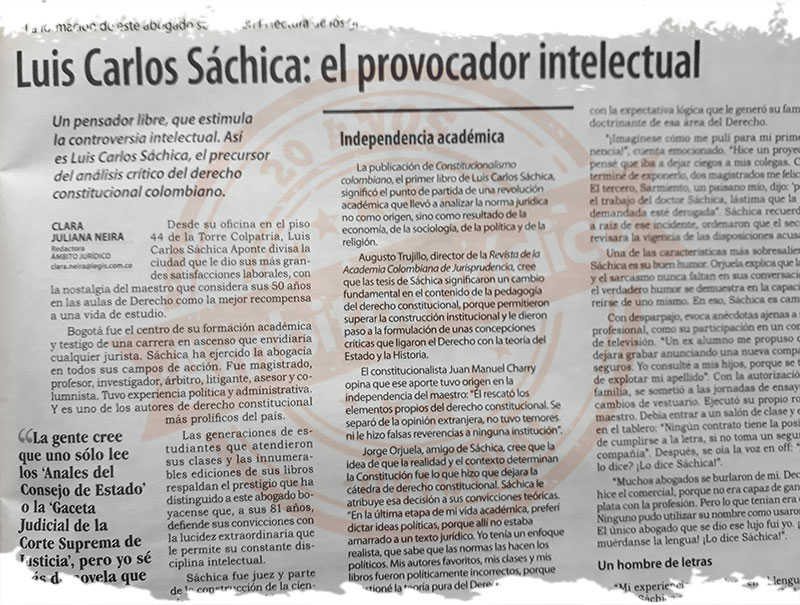 Periódico Ámbito Jurídico