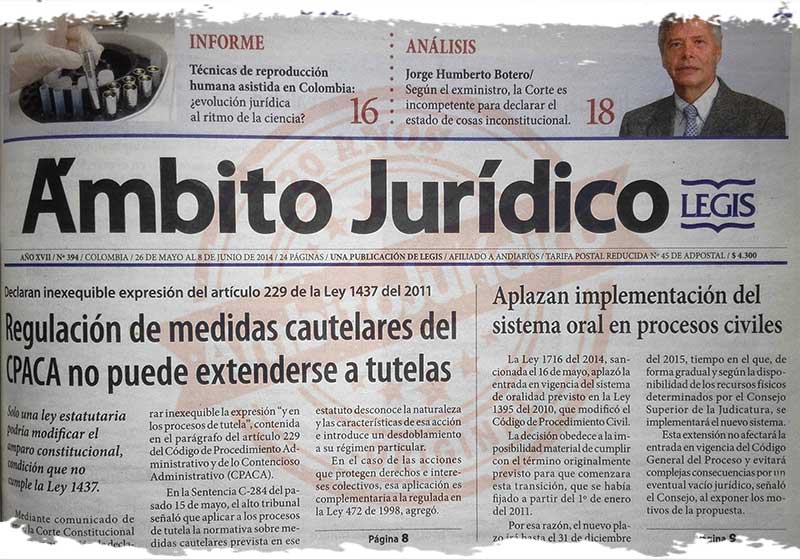 Periódico Ámbito Jurídico