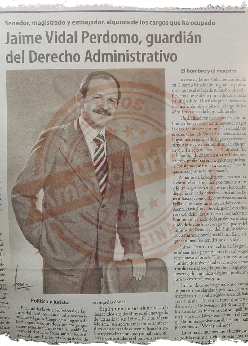 Periódico Ámbito Jurídico