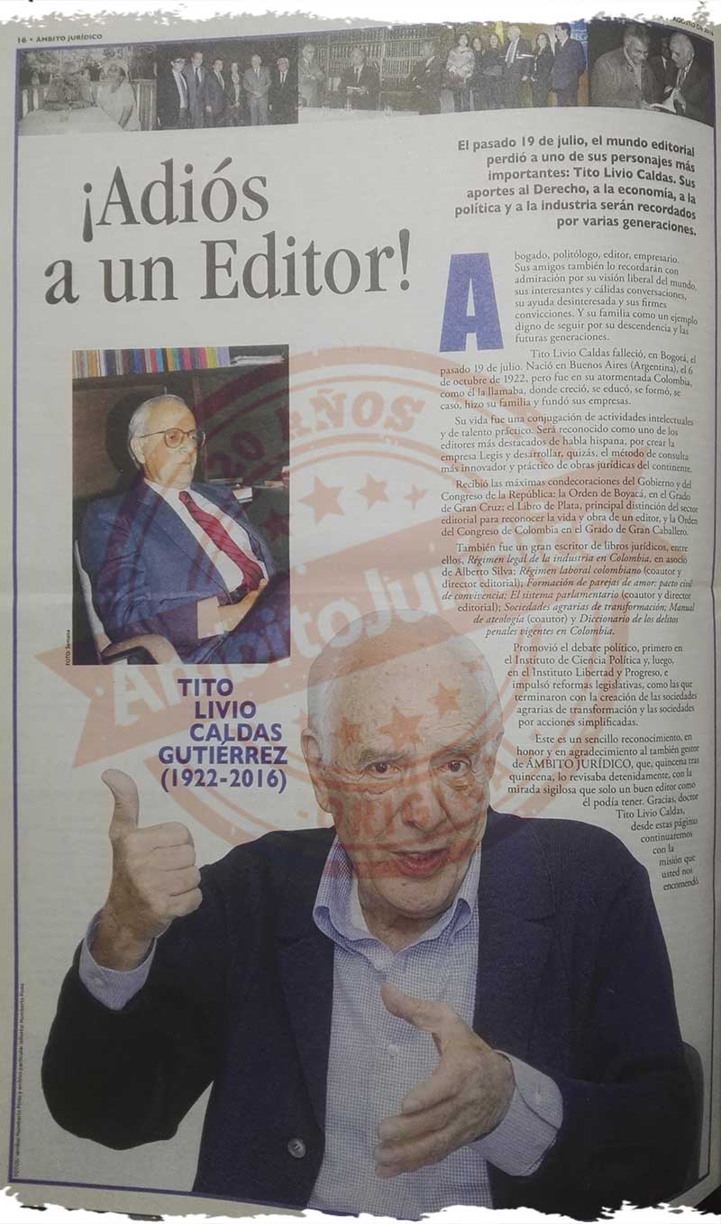 Periódico Ámbito Jurídico