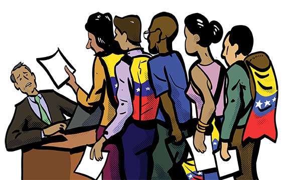 Inclusión laboral venezolana