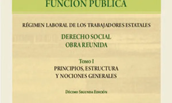 Tratado de derecho del trabajo en la función pública. III tomos