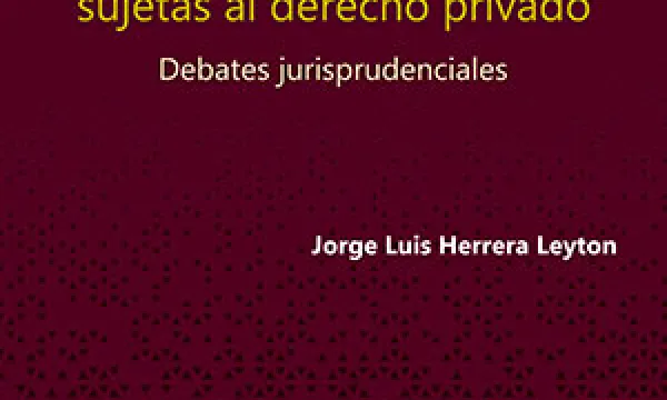 ‘Régimen de contratación de entidades públicas sujetas al derecho privado’