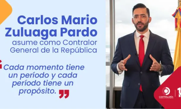 Carlos Zuluaga asumió el cargo de contralor general de la República (Contraloría General de la República)