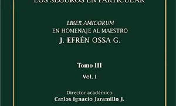 Teoría general del seguro. Los seguros en particular. Tomo II. Volumen 1