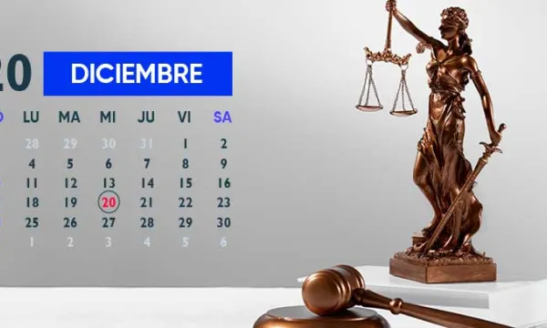 Vacancia judicial del 2023 arranca el próximo miércoles 20 de diciembre (Freepik)