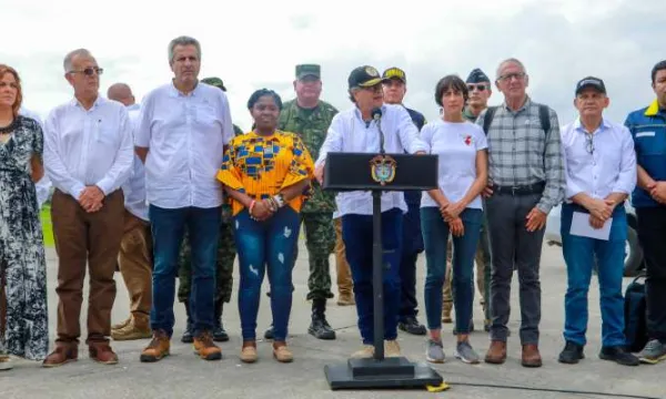 Gobierno confirma declaratoria de desastre natural por incendios forestales (Alexa Rochi-Presidencia)