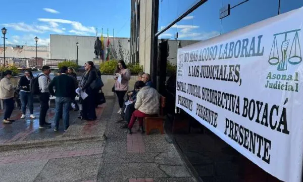 Así va el paro en las sedes judiciales