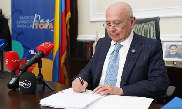 Minjusticia radicó proyecto de ‘paz total’ (Minjusticia)