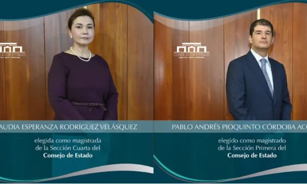 Consejo de Estado elige magistrados de las secciones Primera y Cuarta