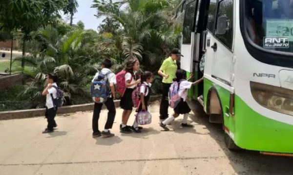 Protegen a menores con dificultades de transporte escolar en zonas afectadas por reclutamiento forzado (Gobernación Arauca)