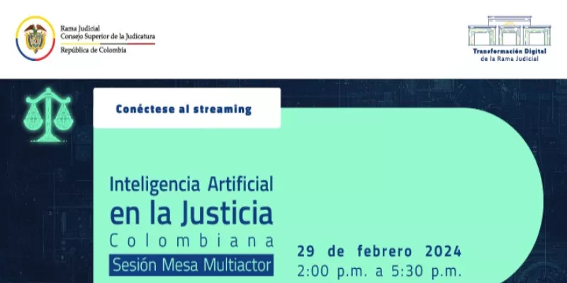 EN VIVO: Inteligencia artificial en la justicia colombiana