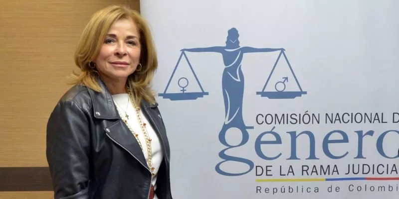 Gloria Stella López, presidenta de la Comisión de Género de la Rama Judicial 