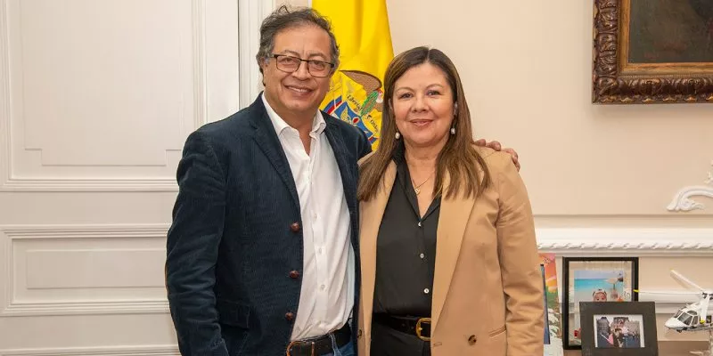 Así fue la reunión del presidente Petro con la nueva Fiscal General (Presidencia)