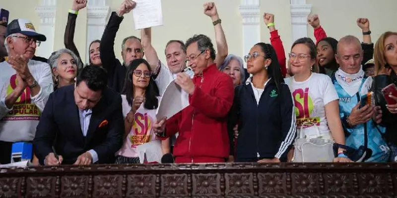 Presidente Petro volverá a radicar propuesta de consulta popular (Presidencia)