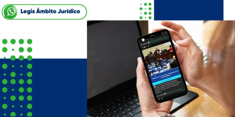 ÁMBITO JURÍDICO ahora está en WhatsApp