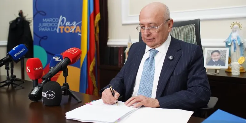 Minjusticia radicó proyecto de ‘paz total’ (Minjusticia)