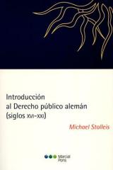 Introducción al derecho público alemán